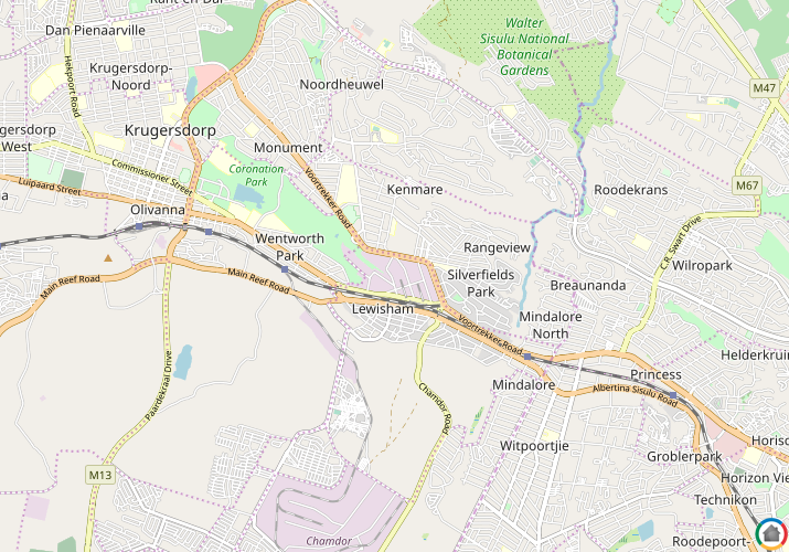 Map location of Factoria